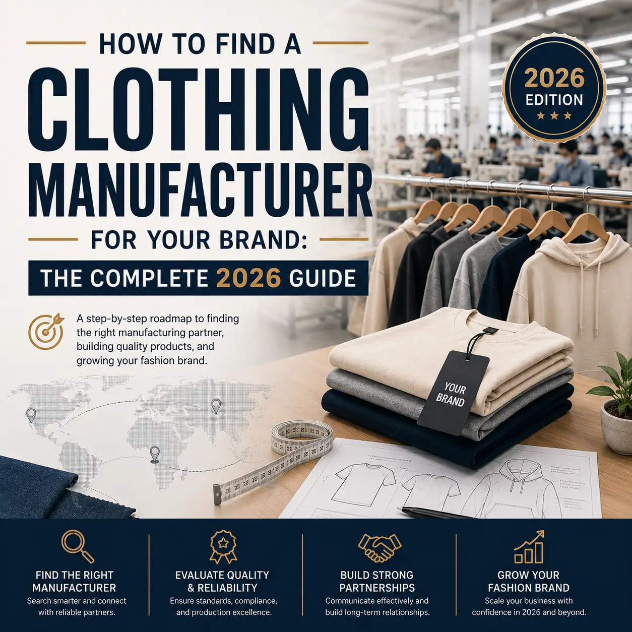 How To Find A Clothing Manufacturer For Your Brand