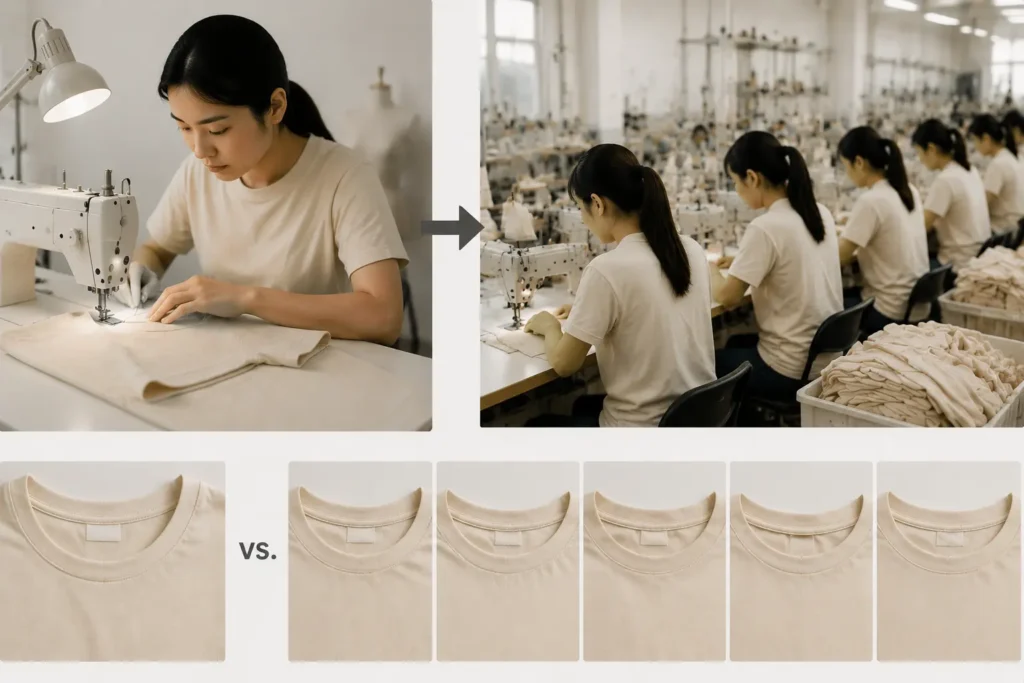 The Sample Team Is Not The Production Team